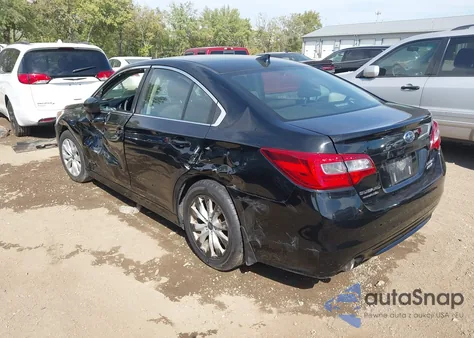 2017 Subaru Legacy 2.5I Premium из США, поврежденный, VIN 4S3BNAC60H3047376